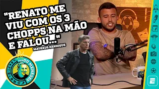 "ESTÁ COM SEDE, HEIN GAROTO?!": Matheus Henrique e Renato Gaúcho em uma história HILÁRIA no Grêmio