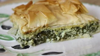 How to make THE BEST  Greek Spinach Pie / SPANAKOPITA