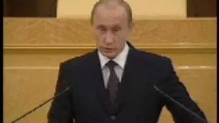 В.Путин.Послание ФС РФ.10.05.06.Part 1