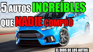 5 AUTOS INCREÍBLES QUE NADIE COMPRÓ