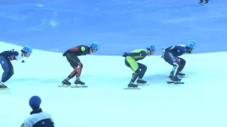 European Championships Short Track Sochi 2016: Heat 6 1500m Men