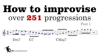 How to improvise over 251 progressions