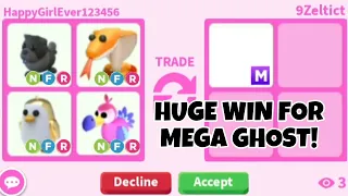 😱🙀HUGE WIN? I GOT A NO POTION HIGH VALUE OUT OF GAME MEGA For My NEON LEGENDARY + WIN FOR MEGA GHOST