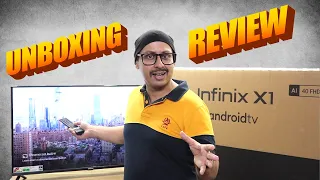 Infinix X1 40 Inch Full HD LED Smart Android TV UNBOXING & REVIEW | Value For Money ? | Infinix X1