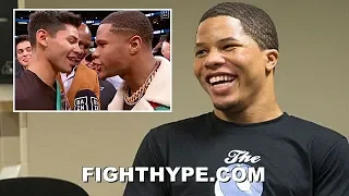 GERVONTA DAVIS REACTS TO RYAN GARCIA & DEVIN HANEY CONFRONTATION AFTER FONSECA KO: "TOO CORNY"