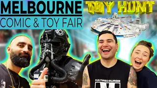 Melbourne Comic and Toy Fair Vlog! Vintage Toy Hunting!