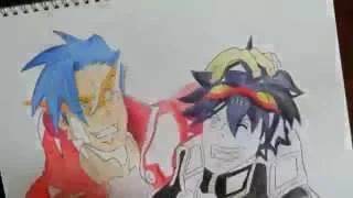 Tengen Toppa Gurren Lagan speed draw