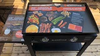 Unboxing And How To Assemble The 28 Inch Blackstone Griddle
