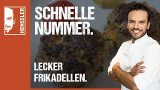 Schnelles Frikadellen Rezept von Steffen Henssler