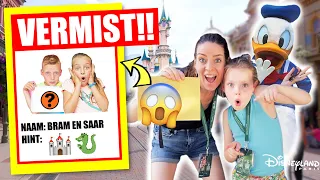 BRAM EN SAAR ZIJN VERMIST in Disneyland!!! *help! ♥DeZoeteZusjes♥