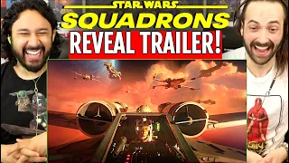 STAR WARS: SQUADRONS - Official REVEAL TRAILER REACTION!