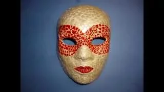 Венецианская маска| Мозаичный декор основы