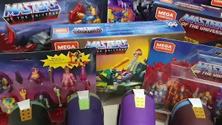 MEGA CONSTRUX MASTER'S OF THE UNIVERSE COLLECTION!!!