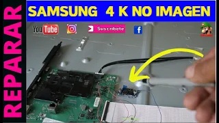 Como Reparar Pantalla Un70tu7000 Metodo 2024 FUNCIONA (Tv Samsung 4k sin imagen) SE REINICIA