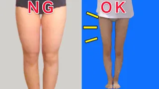 [Slimming thigh base at once] How to lose waist with the leg stretch