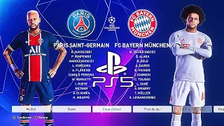 PES 2021 PS5 PSG - BAYERN MÜNCHEN  | MOD Ultimate Difficulty Career Mode HDR Next Gen