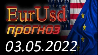 Курс евро доллар Eur Usd. Прогноз форекс 03.05.2022 евро доллар. Forex. Трейдинг с нуля.