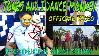 TONES AND I DANCE MONKEY OFFICIAL VIDEO - Producer Reaction