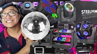 Top de mejores luces PARA DJs PRINCIPIANTES #SteelPro