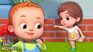 Body Parts Song | Videogyan 3d Rhymes | Baby Ronnie Rhymes | Nursery Rhymes & Kids Learning Songs