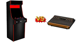 All Arcade Vs Atari 2600 Games Compared Side By Side