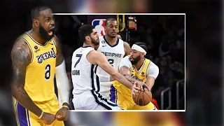 LeBron James reacts to FIRST career 20-20 playoff game, Lakers taking 3-1 series lead | Lakers WIN