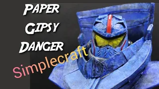 How to make Gipsy Danger part 1 from Pacific Rim out of paper |Simplecraft|