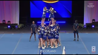 Team Scotland Youth All Girl Median - ICU WORLDS 2024 DAY 1