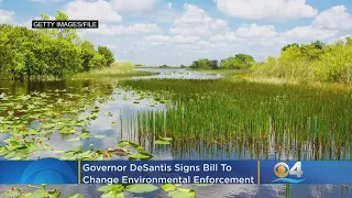 Florida Governor Signs Bill To Change Environmental Enforcement