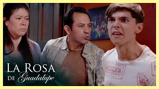 Max desprecia a su familia por ser pobre y él tan guapo |La rosa de Guadalupe 1/4|El engaño perfecto