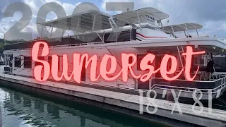 2007 Sumerset 18' x 81' Widebody Houseboat for Sale by HouseboatsBuyTerry.com