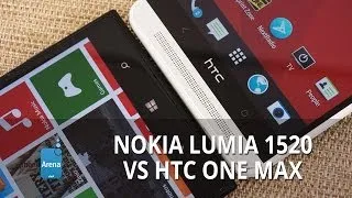 Nokia Lumia 1520 vs HTC One Max