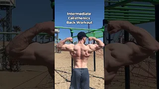 Try This Demon Back Workout #calisthenics #shorts