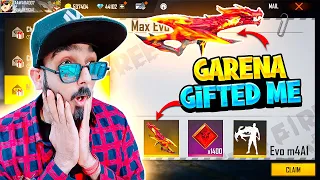 Garena Gifted Evo M4A1 Level 7 Max Gun Skin मज़ा आ गया || Free Fire