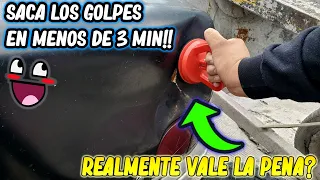 ✅LIFE HACKS/ COMO SACAR GOLPES DE UN COCHE CON CHUPÓN O BOMBA DE SUCCIÓN DE UNA MANERA SUPER FÁCIL!