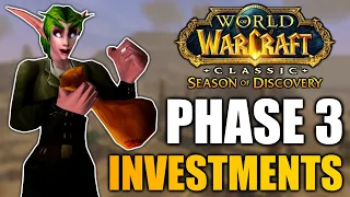 Investments For Season of Discovery Phase 3