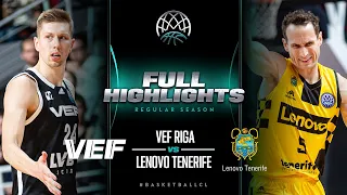 VEF Riga v Lenovo Tenerife | Full Game Highlights | #BasketballCL 2023-24