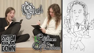 Drawing Famous Metal Musicians (Terribly) feat. 2SICH