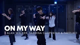 Alan Walker, Sabrina Carpenter & Farruko - On My Way / Very choreography