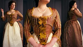 How to Make an 18th century Gown by yourself with NO pattern