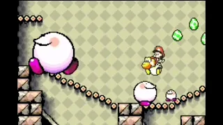 Yoshi's Island (GBA) All Bosses (No Damage) Super Mario Advance 3 Gameplay GBA Game