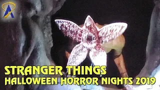 Stranger Things maze at Halloween Horror Nights Hollywood 2019