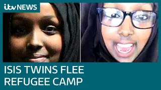 British sisters detained in detention centre after trying to escape refugee camp | ITV News