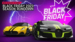 Asphalt 9 - Black Friday Season Rundown