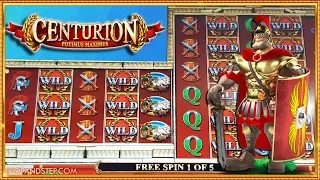 NEW SLOT!! Centurion Reelus Maximus with BIG BONUSES !!!