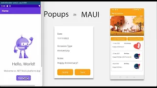 .NET Maui Apps | How to use Display Alert, Display ActionSheet and Display PromptAsync in MAUI apps.