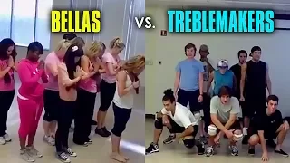 Bellas & Treblemakers Rehearsal Footage from Pitch Perfect [Full]