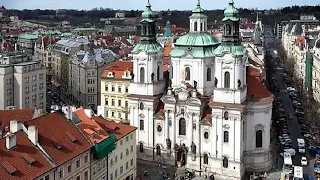 A Few Glimpses of St. Nicholas Church in Prague 🇨🇿