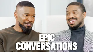 Michael B. Jordan and Jamie Foxx Have an Epic Conversation | GQ