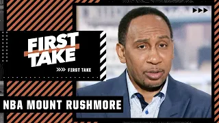 Stephen A. & JWill give their NBA Mount Rushmore | First Take